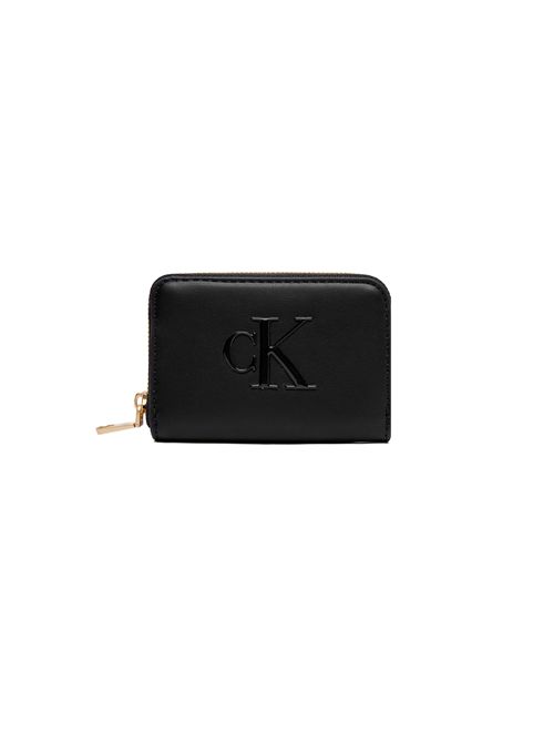 CALVIN KLEIN Printed Monogram Zip Wallet CALVIN KLEIN | LV04F1154GUB1